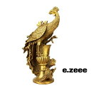 （イスイ）YISHUI 風水 銅製 鳳凰 鳥の王 飾り物 風水グッズ オブジェ HP0074