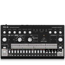 Behringer アナログドラムマシン USB/DIN MIDI対応 16ステップシーケンサー アナログディストーション搭載 RD-6-BK 黒