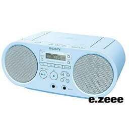 ソニー CDラジオ ZS-S40 : FM/AM/ワイドFM対応 ブルー ZS-S40 L