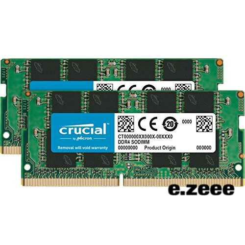 Crucial CT2K8G4SFS832A [16GB Kit (8GBx2) DDR4 3200 MT/s (PC4-25600) CL22 SR x8 Unbuffered SODIMM 260pin]