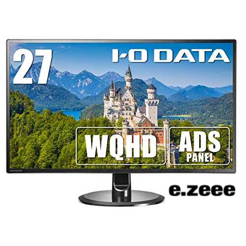 サイズ：27インチ【WQHD】 IODATA モニター 27インチ WQHD ADSパネル 非光沢 (HDMI 3/DisplayPort 1/スピーカー付/日本メーカー) EX-LDQ271DB