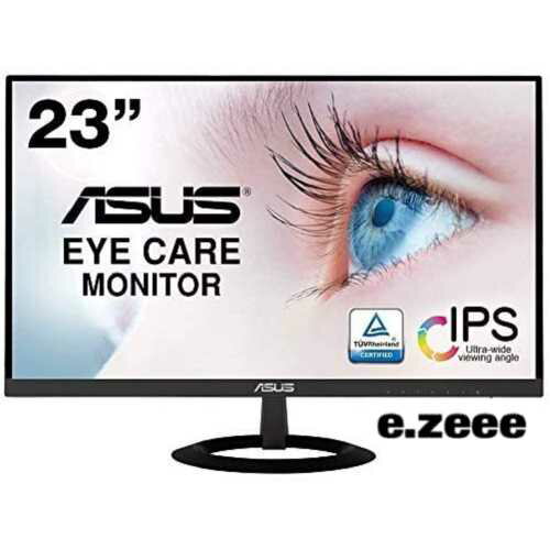 ASUS フレームレス モニター VZ239HR 23インチ/フルHD/IPS/薄さ7mm/ブルーライト軽減/フリッカーフリー/HDMI,D-sub/スピーカー/ブラック