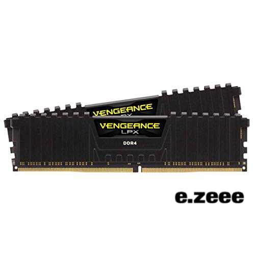 色：ブラック CORSAIR DDR4-3000MHz デスクトップPC用 メモリモジュール VENGEANCE LPX シリーズ 32GB [16GB*2枚] CMK32GX4M2D3000C16