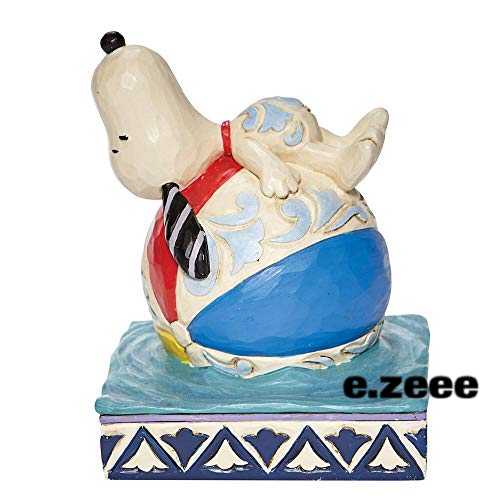 Peanuts by Jim Shore Snoopy on a Beach Ball 6007935