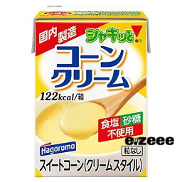 はごろも シャキッと! コーンクリーム (紙パック) 190g (2569) *6個