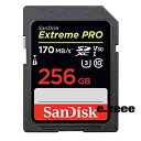 SanDisk TfBXN Extreme Pro SDXC 256GB J[h UHS-I U3 V30 Class10 4KΉmsAin
