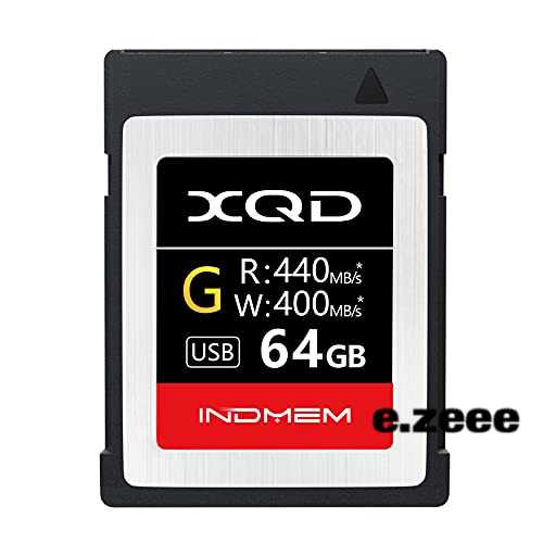 INDMEM XQD[J[h 64GB ݑx400MB/s ǂݏox440MB/s