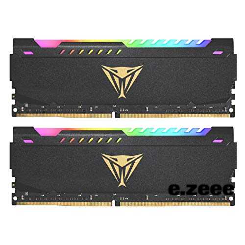 サイズ：32GB (2 x 16GB) 3600MHz PATRIOT Memory パトリオットメモリ Viper Steel RGB DDR4 3600MHz PC4-28800 32GB (2 x 16GB) デュアルキット デスクトップ用メモリ PVSR432G360C0K