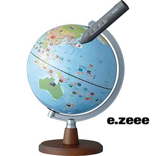 しゃべる地球儀 色：スタンダード レイメイ藤井 地球儀 しゃべる国旗付 スタンダード 球径20cm OYV46