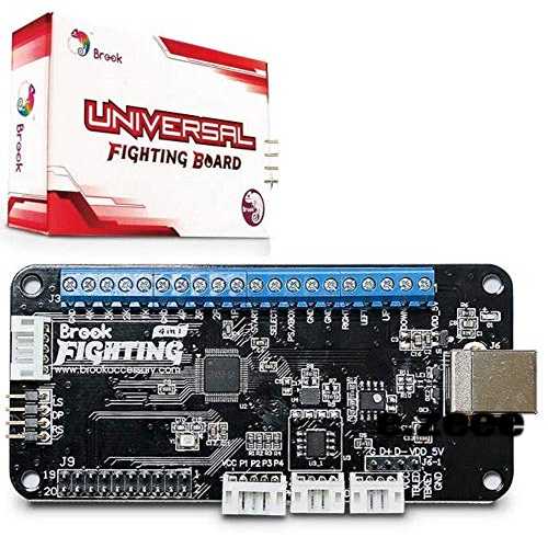 【日本語マニュアル付き】Brook Universal Fighting Board ユニバーサルファイティングボード アーケードコントローラー用変換基板 PS5 Xbox Series X/S Xbox One Xbox 360 PS4 PS3 Switch NEOGEO Mini PS Classic PCに対応