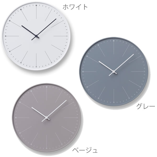 掛け時計 【Lemnos レムノス】dandelion ダンデライオン NL14-11 掛時計 壁掛け 壁掛け時計 時計 おしゃれ 人気 デザイン nendo インテリア 北欧 かわいい クロック ナチュラル シンプル 楽天 249092 [2]