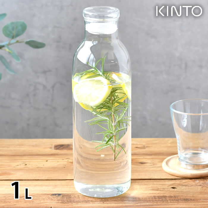 KINTO キントー BOTTLIT カラフェ 1L 冷水筒 耐熱 冷水筒 ピッチャー ピッチャー 1リットル 縦置き お..