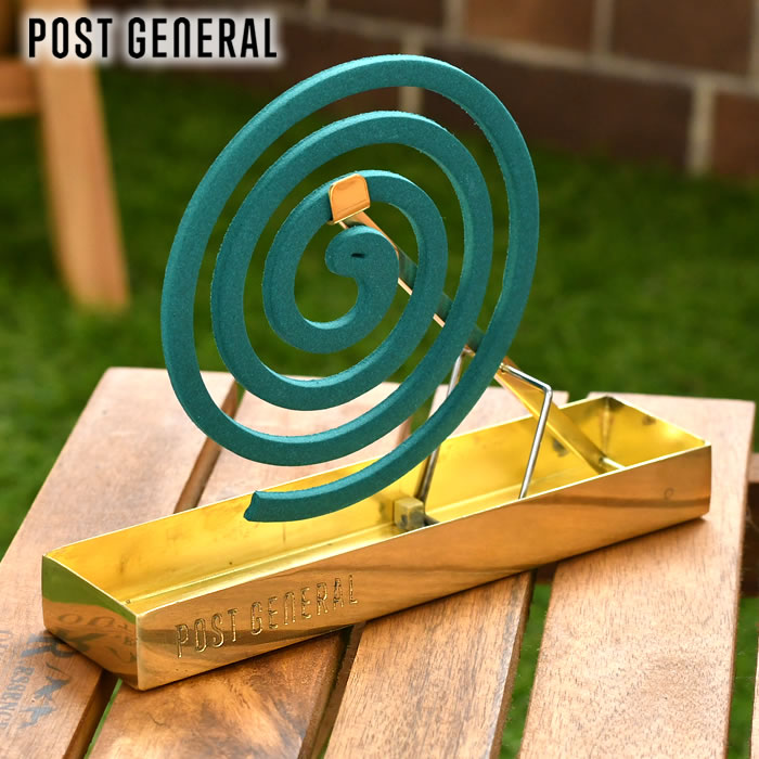 ポストジェネラル POST GENERAL ブラス モスキートコイルホルダー 蚊取り線香ホルダー キャンプ 蚊取り線香 ケース 蚊取り線香立て ビンテージ シンプル コンパクト おしゃれ アウトドア 持ち運び 真鍮 携帯 持ち運び インテリア