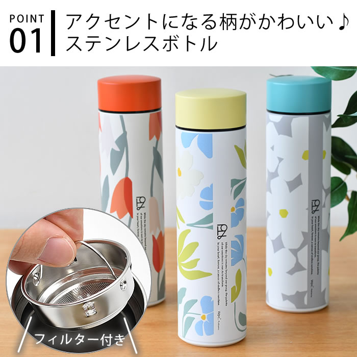 【7月1日はポイント最大10倍祭!!】水筒 スクリュー Wpc ワールドパーティー ステン...