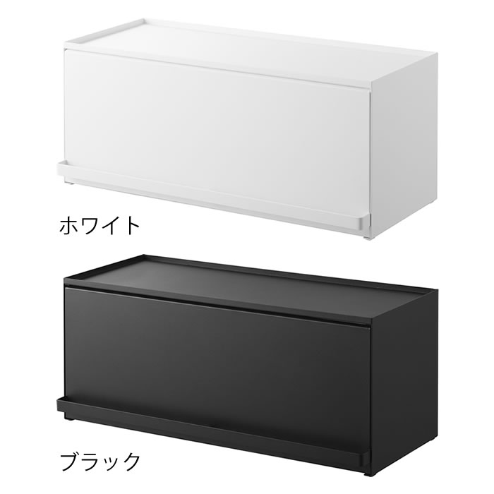 カウンター上収納 ラック 前が開くキッチンカウ...の紹介画像2