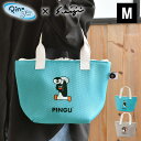 ランチバッグ 保冷 PINGU メッシュ保冷トート M 保冷バッグ お弁当 保冷トートバッグ小さめ マチ ファスナー おしゃれ 弁当 小さめ 弁当袋 ミニトート クーラーバッグ seiji matsumoto かわいい ランチ 軽量 松本セイジ 子ども