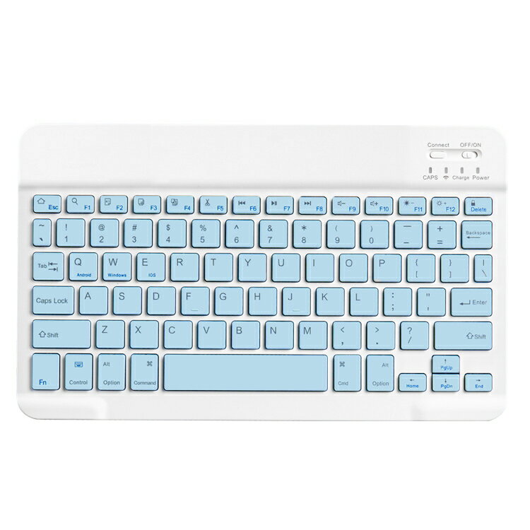 楽天市場】ipad キーボード（カラーブルー）（スマートフォン