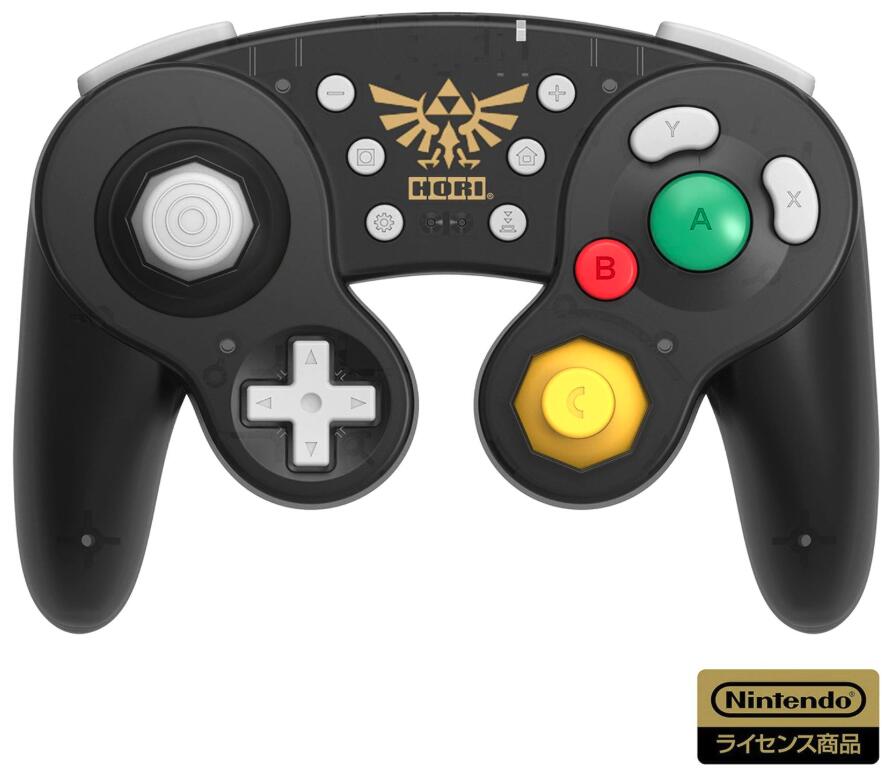 【任天堂ライセンス商品】ホリ ワイヤレスクラシックコントローラー for Nintendo Switch ゼルダの伝説 【Nintendo Switch対応】NSW-274