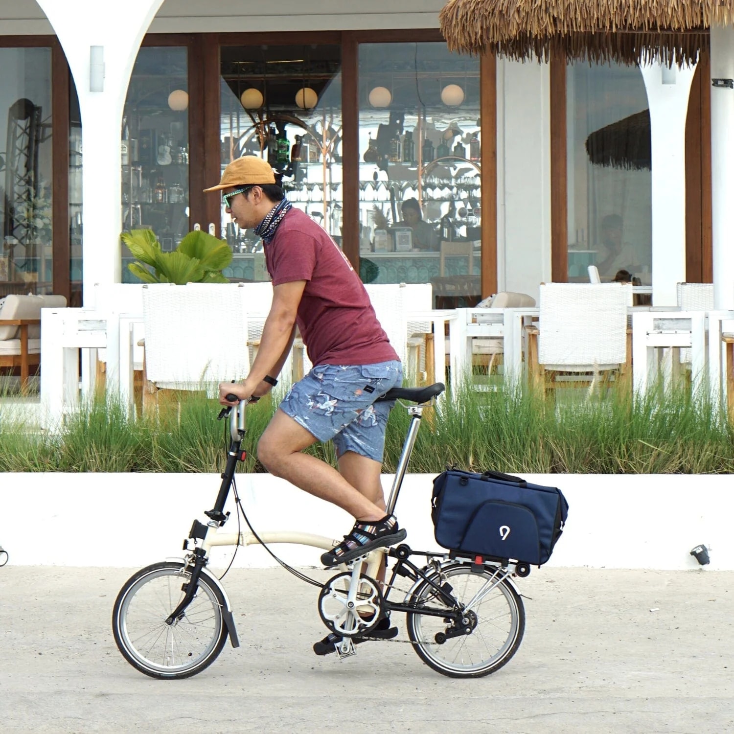 ��VINCITA�ۥꥢ����ꥢ�Хå� ��å��Хå� ��Ǽ�ѥ˥��Хå��� ���������Хå� 20L ������ Big Nash Bike Trunk Bag �ޤꤿ���߼�ž�� BROMPTON, DAHON