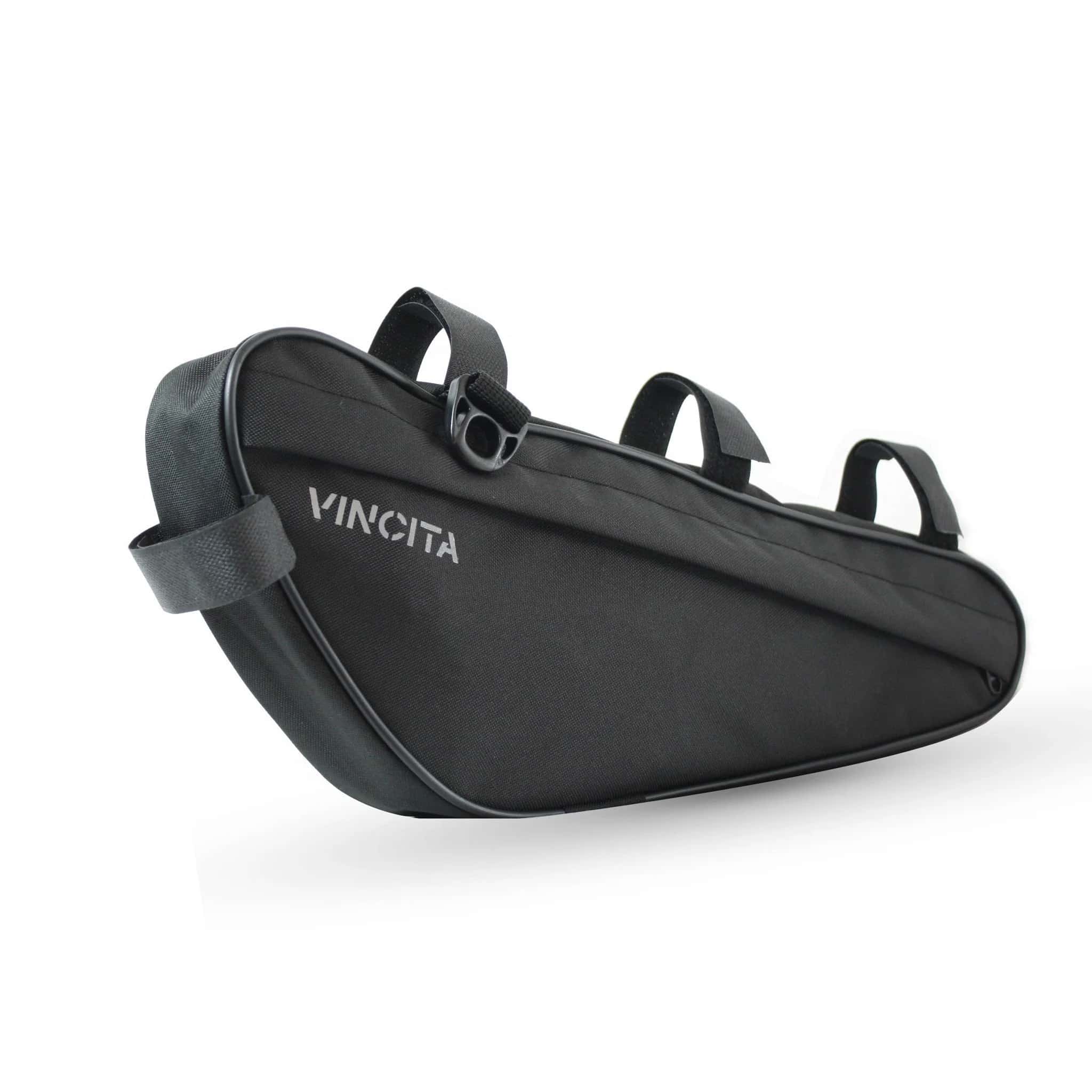 【VINCITA】 フレームバッグ 自転車用 大容量 ショルダーバッグ ツーウェイバッグ Frame Bag Large