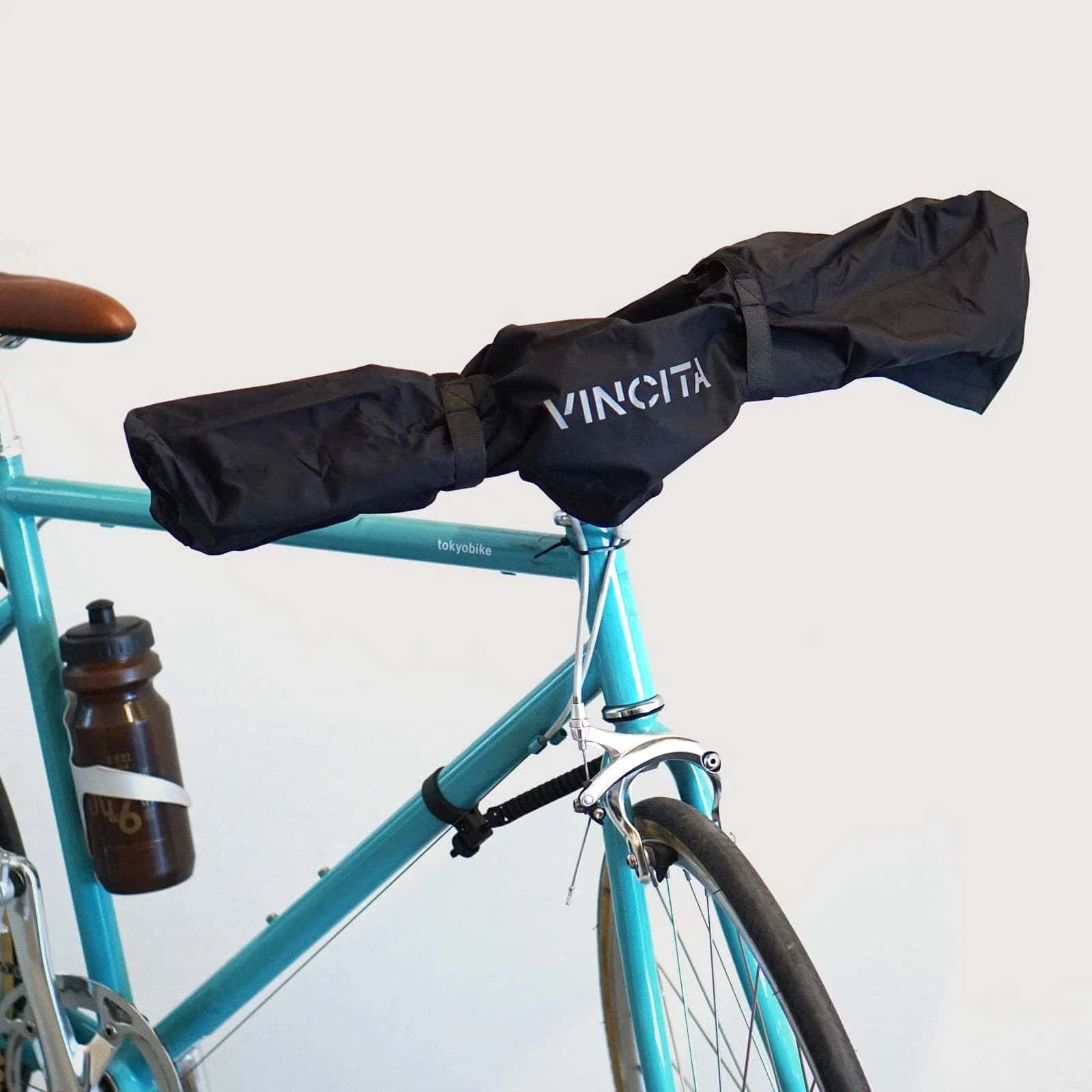 乐天商城 - 【VINCITA】 自転車 ハンドル防水カバー フラットハンドル用 雨除け 自転車長期保管 Waterproof Handlebar Cover for MTB, City Bicycle
