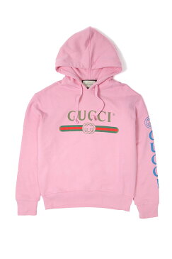 【送料無料】【新古品】【未使用品】グッチ　/　GUCCI メンズ トップス パーカー オールドグッチ　ロゴ　　ドラゴン刺繍　【中古】