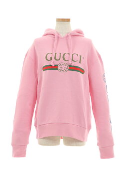 【送料無料】【新古品】【未使用品】グッチ　/　GUCCI メンズ トップス パーカー オールドグッチ　ロゴ　　ドラゴン刺繍　【中古】