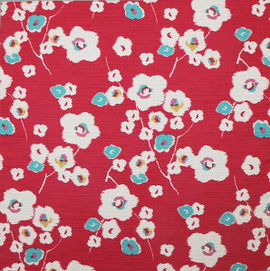 \5%OFFクーポン配布中/風呂敷 70cm 二巾 モダンガール 梅 レッド 綿ふろしき 名入れ可 日本製 おしゃれ かわいい 和柄 一升餅 一生餅 1歳 誕生日 エコバッグ 重箱用 風呂敷専門店 お土産 ギフト バッグインバッグ メール便 送料無料 バレンタイン 2021