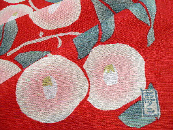 ＼5%OFFクーポン配布中／風呂敷 お弁当 48cm 竹久夢二 つばき 赤 綿 ふろしき 名入れ可 日本製 おしゃれ かわいい 和柄 子供 タペストリー チーフ ラッピング 風呂敷専門店 お土産 サイズ プチギフト ポイント消化 冬 メール便 送料無料 バレンタイン 2021格安通販　バレンタイン　人気　ランキング