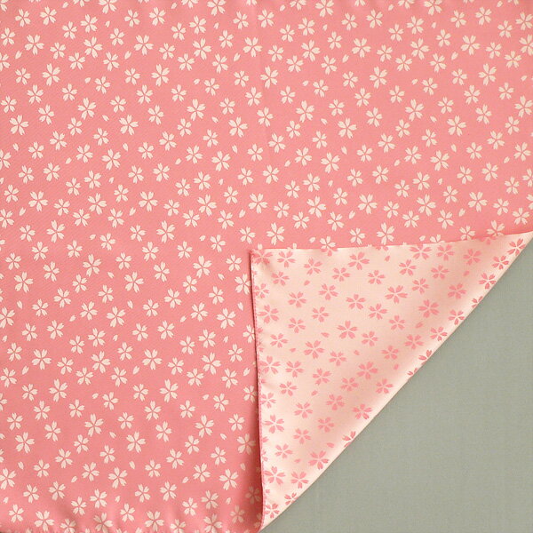 ＼5%OFFクーポン配布中／風呂敷 お弁当 48cm 中巾 きらら 桜 ピンク／クリーム ポリエステル ふろしき 名入れ可 日本製 おしゃれ かわいい 和柄 子供 おべんとう チーフ ラッピング 風呂敷専門店 サイズ プチギフト ポイント消化 メール便 送料無料 バレンタイン 2021格安通販　バレンタイン　人気　ランキング