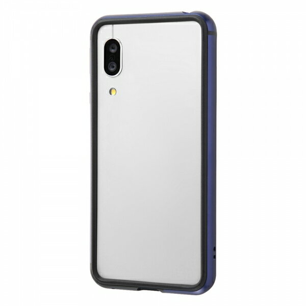 AQUOS sense3 AQUOS sense3 lite Android One S7 国内メーカー品 アルミバンパー ダークネイビー 保護 おしゃれ オシャレ シンプル スマホ カバー スマホケース アクオスセンス3 docomoドコモ SH02M SHV45 SH-M12