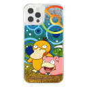 iPhone 12・12 Pro 国内メーカー品 ラメ グリッターケース ポケットモンスター コダック ヤドン スマホケース 携帯ケース けいたいケース アイフォン12 アイフォン12プロ ドコモ au ソフトバンク