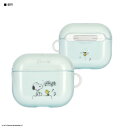 グルマンディーズ AirPods 第3世代 国内メーカー品 ケース カバー AirPodsケース エアポッズケース 保護ケース エアポッズケース ソフトケース Air Pods 第3世代 ピーナッツ 音符 可愛い オシャレ(2)