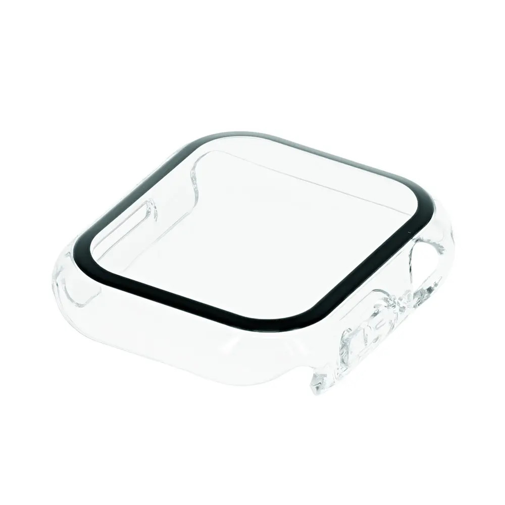 オウルテック Apple Watch 保護ケース 国内メーカー品 ケース カバー アップルウォッチ保護ケース ガラスフィルム一体型保護ケース Apple Watch用ケース アップルウォッチ Apple Watch Series7 Series8 41mm クリア ブラック ネイビー
