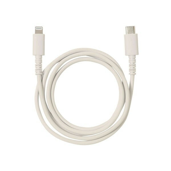 ライトニングケーブル 国内メーカー品 1m Lightningケーブル ライトニングシリコンケーブル Type-C to Lightning CtoL 充電ケーブル iPhoneケーブル アイフォンケーブル PD対応 高速充電 ホワイト ピンク オシャレ