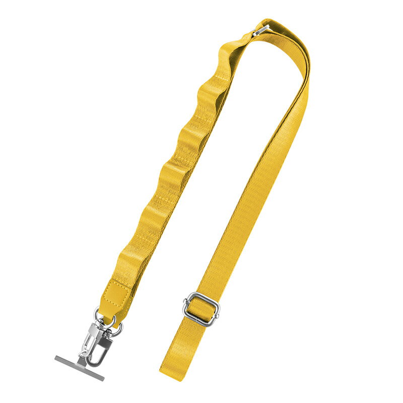 ショルダーストラップ 推し活ショルダーストラップ 落下防止ストラップ ネックストラップ スマートフォン iPhone 首掛け 肩掛け 推し活グッズ 推し色 推しカラー イエロー シンプル 可愛い かわいい
