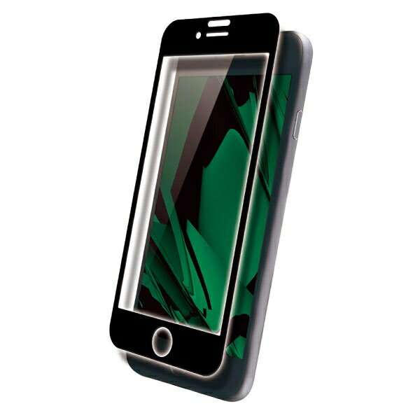 iPhone 8 7 6s 6 国内メーカー品 ガラスフィルム iPhone8 iPhone7 iPhone6s アイフォンエイト アイフォンセブン 液晶ガラスフィルム 保護ガラスフィルム 液晶保護ガラスフィルム 反射防止 アンチグレア 全画面保護 フルカバー ブラック 3D 硬度10H