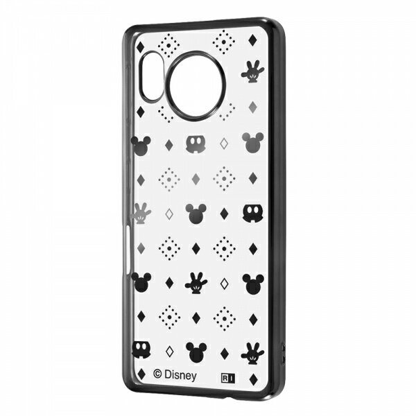 AQUOS sense7 国内メーカー品 ケース カバー AQUOSsense7 アクオスセンスセブン 携帯ケース ディズニーキャラクター TPUソフトケース META ドナルドダックサイン/メタリック ミッキーマウス docomo ドコモ au softbank SH-53C SHG10 アンドロイド
