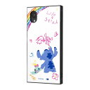 Galaxy A23 5G 国内メーカー品 ケース カバー GalaxyA235G ギャラクシー エートゥエンティスリーファイブジー 携帯ケース ディズニー キャラクター 耐衝撃ハイブリッドケース KAKU スティッチ いたずら リロ&スティッチ 落書き ドコモ au SC-56C SCG18 アンドロイド