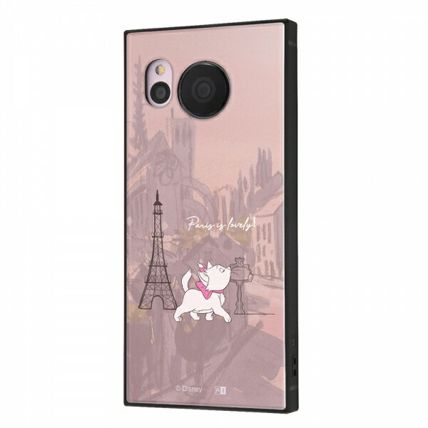 AQUOS sense7 国内メーカー品 ケース カバー AQUOSsense7 アクオスセンスセブン 携帯ケース ディズニー キャラクター 耐衝撃ハイブリッドケース KAKU おしゃれキャット docomo ドコモ au softbank SH-53C SHG10 アンドロイド