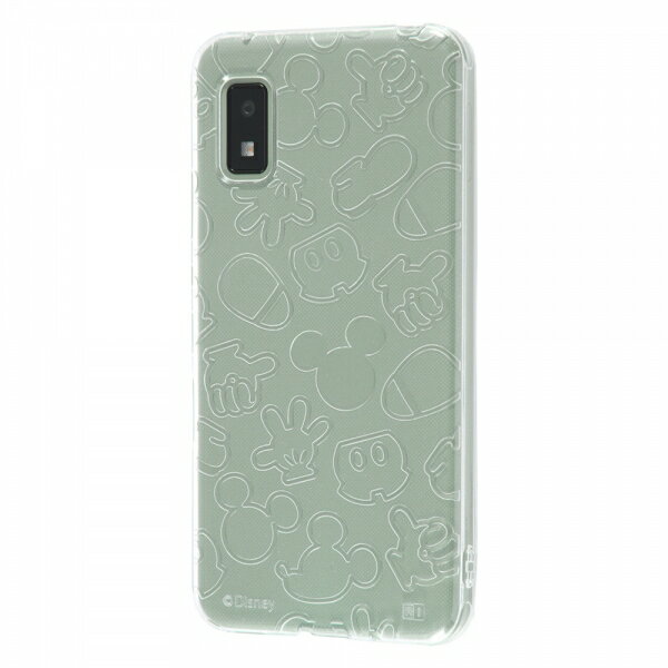 AQUOS wish2 / wish 国内メーカー品 ケース カバー AQUOSwish2/wish アクオス ウィッシュツー ウィッシュ スマホケース バックカバー ディズニーキャラクター TPUソフトケース キラキラ ミッキーマウス 可愛い おしゃれ かわいい SH-51C SHG06 SH-M20 アンドロイド