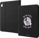 国内メーカー品 iPad 2022年モデル 10.9inch(第10世代)スタンド機能付き オートスリープ機能対応 手帳型ケース ミッキーマウス 可愛い オシャレ(2)