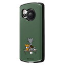 AQUOS R8 国内メーカー品 ケース カバー AQUOSR8 アクオスアールエイト 携帯ケース トムとジェリー 耐衝撃ケース MiA ハンマー かわいい おしゃれ docomo ドコモ SH-52D アンドロイド
