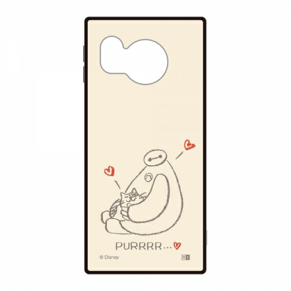 AQUOS sense8 国内メーカー品 aquos sense8 ケース カバー AQUOSsense8 アクオスセンスエイト スマホケース スマホカバー バックカバー 携帯ケース ディズニー ベイマックス 可愛い かわいい オシャレ SH-54D SHG11 ドコモ au