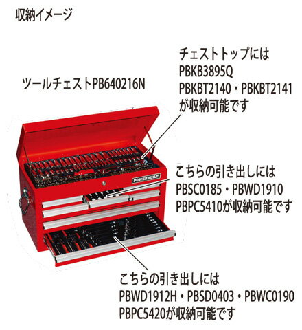 POWER BUILT(パワービルト) コンパクトヘッドラチェットレンチ＆ソケットセット 84pcs 1-PBKBT2141【代金引換不可】 2