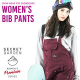 Ρܡ  ǥ Ρܡɥ2018-2019 SECRETGARDEN ǥӥ֥ѥ / WOMEN'S BIB PANTS ̵ Ρܡɥѥ ñ Υ  ǥΥܥ ǥΥܥ ¡ܡɥ ǥ