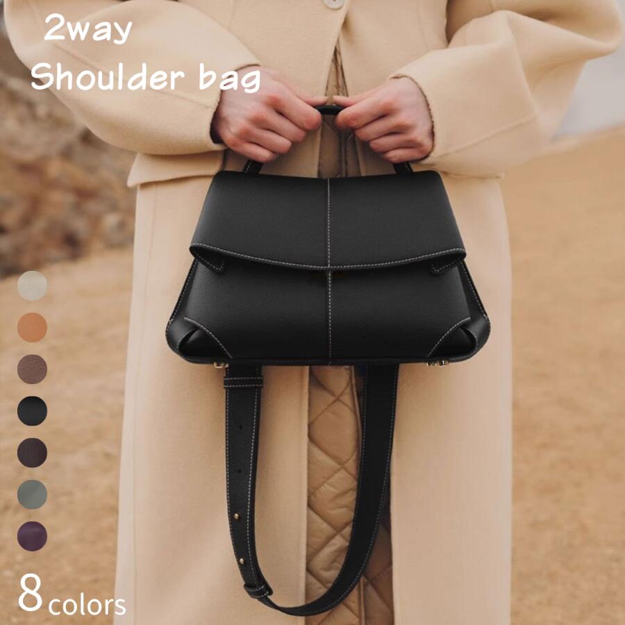 Rakuten - 【13%offで14800⇒12876 5/16 10時まで】ハンドバッグ ショルダーバッグ バッグ PU 斜めがけ ショルダー ミニバッグ レディース きれいめ 大人 セレモニー 入学式 卒業式 軽量 収納 仕切り 収納 小さめ ファスナー