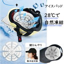 【20%offで4290⇒3432 5/7 10時まで】アイスパッド ひんやり 冷感 熱中症対策 夏 暑さ対策 自然凍結 繰り返し使用 エコ 経済的 冷たい ク...