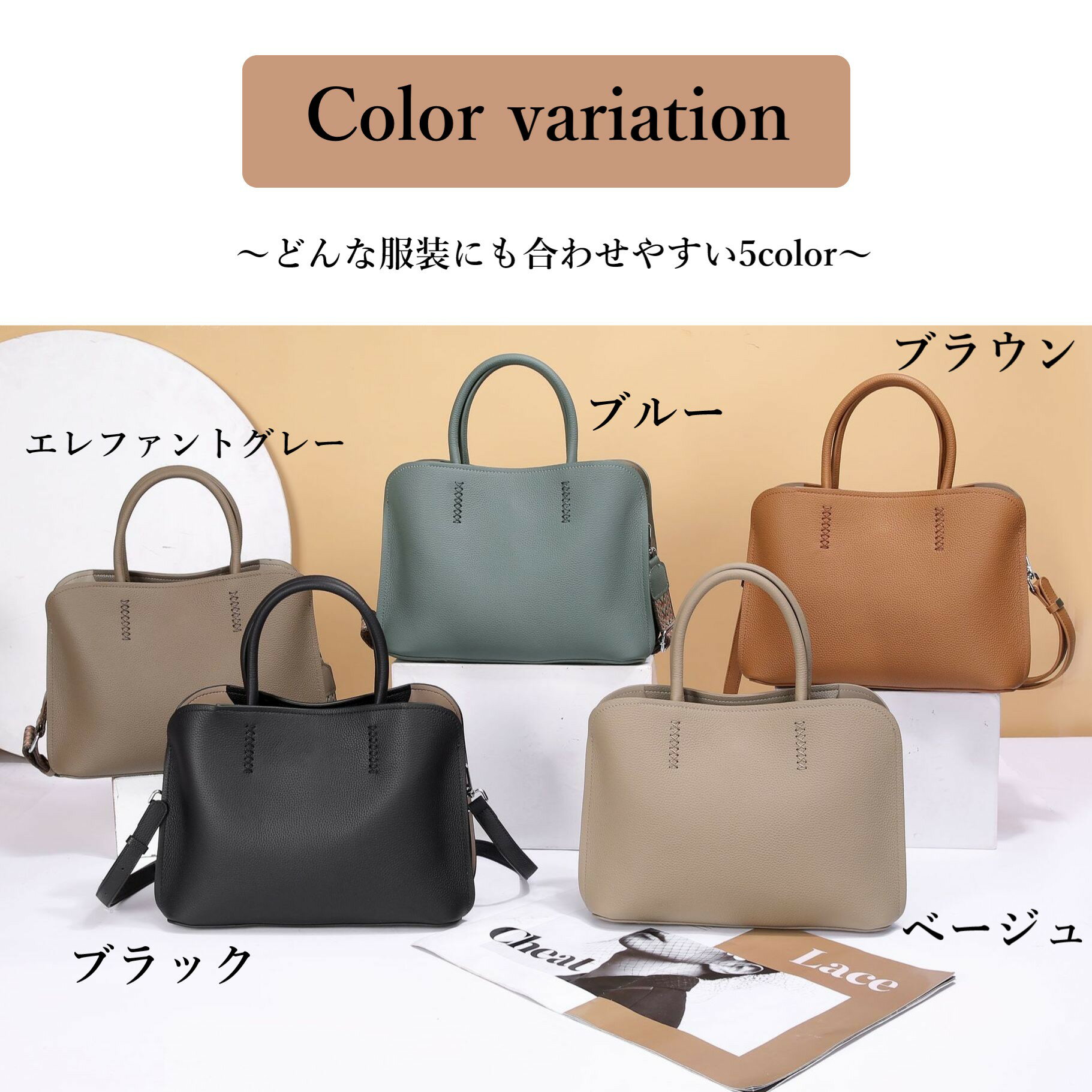 【17％offで16800⇒13944 6/17 20時まで】ショルダーバッグ レディース ハンドバッグ 本革 斜めがけ カジュアル 通学 通勤 フォーマル 実用的 普段使い 収納力 レザーバッグ 牛革 2way 大人 おしゃれ 仕事 おでかけ シンプル 太ベルト