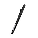 [ELECOM]Apple Pencil アップルペンシル 第2世代 ケース ハード カバー ノック式 クリップ ラバーグリップ付 握りやすい 装着したまま充電可 ブラック TB-APE2KCBK/TBAPE2KCBK